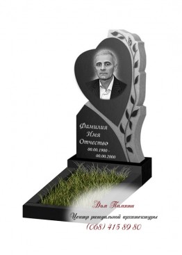 Вертикальный памятник. Модель - ВЕРТ377