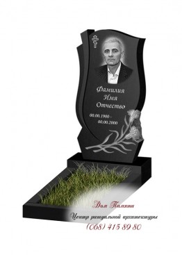 Вертикальный памятник. Модель - ВЕРТ379