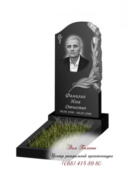 Вертикальный памятник. Модель - ВЕРТ382