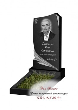 Вертикальный памятник. Модель - ВЕРТ384