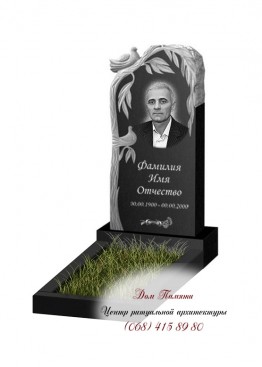 Вертикальный памятник. Модель - ВЕРТ387