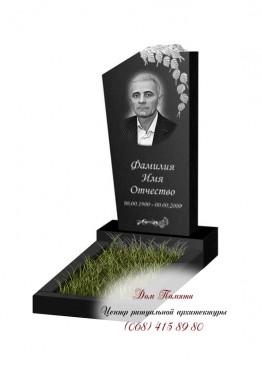 Вертикальный памятник. Модель - ВЕРТ388