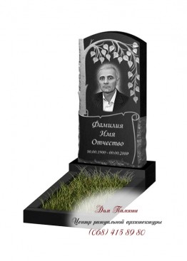 Вертикальный памятник. Модель - ВЕРТ389