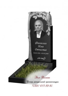 Вертикальный памятник. Модель - ВЕРТ390