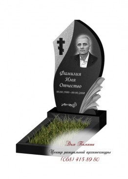 Вертикальный памятник. Модель - ВЕРТ395