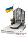 Памятник для военнослужащего из гранита - ЗСУ005