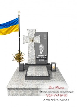 Памятник для военнослужащего. Модель - ЗСУ006