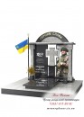 Пам'ятник для військовослужбовця з граніту — ЗСУ011