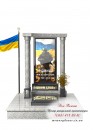 Памятник для военнослужащего из гранита - ЗСУ014