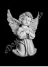 Ручная и машинная граверовка ангелов. Ангел модель - АНГ009