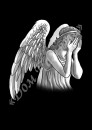 Ручная и машинная граверовка ангелов. Ангел модель - АНГ014