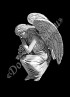 Ручная и машинная граверовка ангелов. Ангел модель - АНГ019