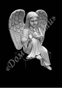 Ручная и машинная граверовка ангелов, Ангел модель - АНГ022