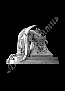 Ручная и машинная граверовка ангелов, Ангел модель - АНГ031