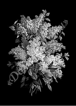 Ручная и машинная граверовка цветов, Цветы модель - ЦВТ029