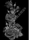 Ручная и машинная граверовка цветов. Цветы модель - ЦВТ072