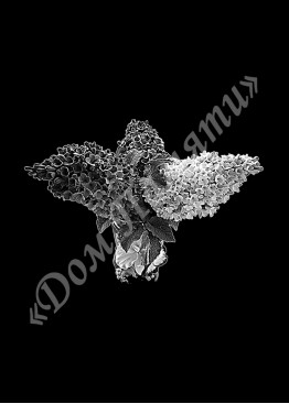 Ручная и машинная граверовка цветов, Цветы модель - ЦВТ082