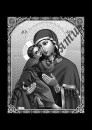 Ручная и машинная граверовка икон. Икона модель - ИКН007