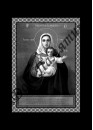 Ручная и машинная граверовка икон. Икона модель - ИКН015