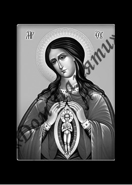 Ручная и машинная граверовка икон, Икона модель - ИКН017