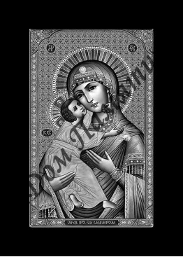 Ручная и машинная граверовка икон, Икона модель - ИКН019