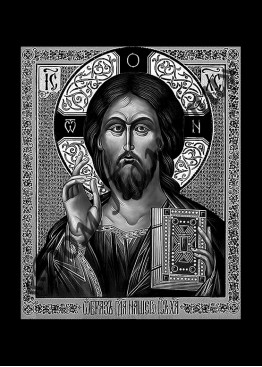 Ручная и машинная граверовка икон, Икона модель - ИКН020