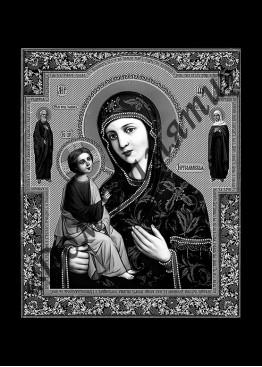 Ручная и машинная граверовка икон, Икона модель - ИКН038