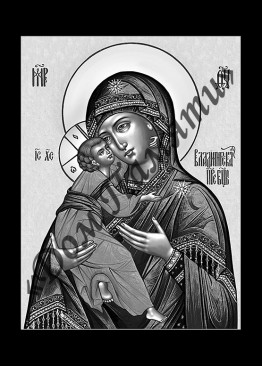 Ручная и машинная граверовка икон, Икона модель - ИКН040