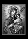 Ручная и машинная граверовка икон. Икона модель - ИКН043