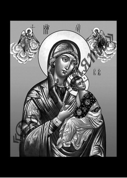 Ручная и машинная граверовка икон, Икона модель - ИКН046