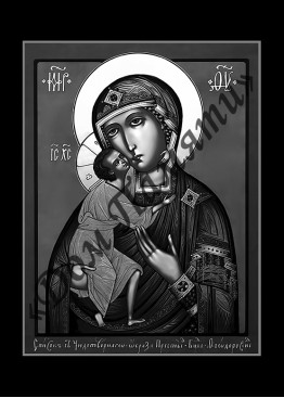 Ручная и машинная граверовка икон, Икона модель - ИКН047