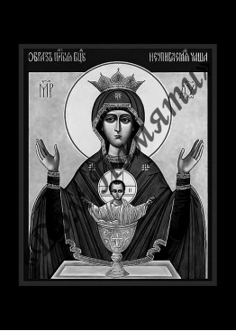 Ручная и машинная граверовка икон, Икона модель - ИКН049