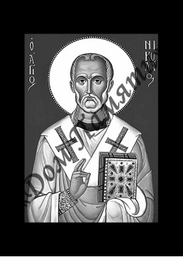 Ручная и машинная граверовка икон, Икона модель - ИКН050