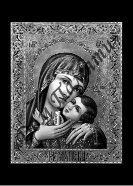 Ручная и машинная граверовка икон, Икона модель - ИКН055