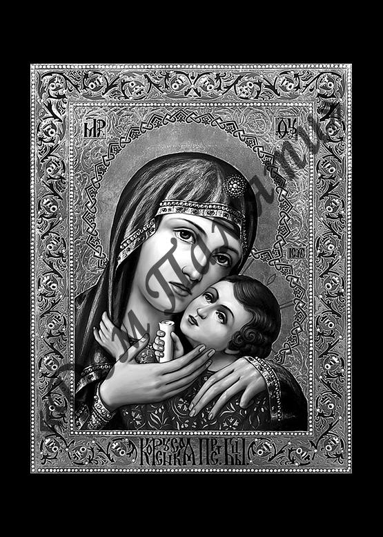 Ручная и машинная граверовка икон на граните - ИКН055