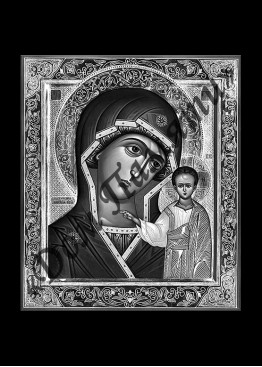 Ручная и машинная граверовка икон, Икона модель - ИКН056