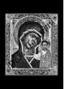 Ручная и машинная граверовка икон. Икона модель - ИКН056