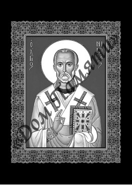 Ручная и машинная граверовка икон, Икона модель - ИКН060