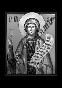 Ручная и машинная граверовка икон, Икона модель - ИКН074 Ручная и машинная граверовка икон, Икона модель - ИКН074