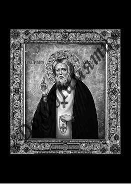 Ручная и машинная граверовка икон, Икона модель - ИКН079