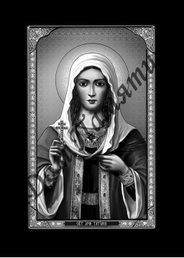 Ручная и машинная граверовка икон, Икона модель - ИКН083