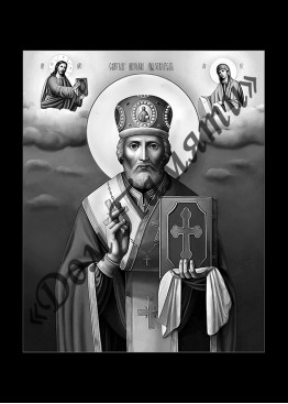 Ручная и машинная граверовка икон, Икона модель - ИКН086