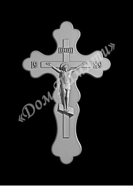 Ручная и машинная граверовка крестов, Крест модель - КРТ020