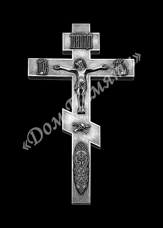 Ручная и машинная граверовка крестов на граните - КРТ073