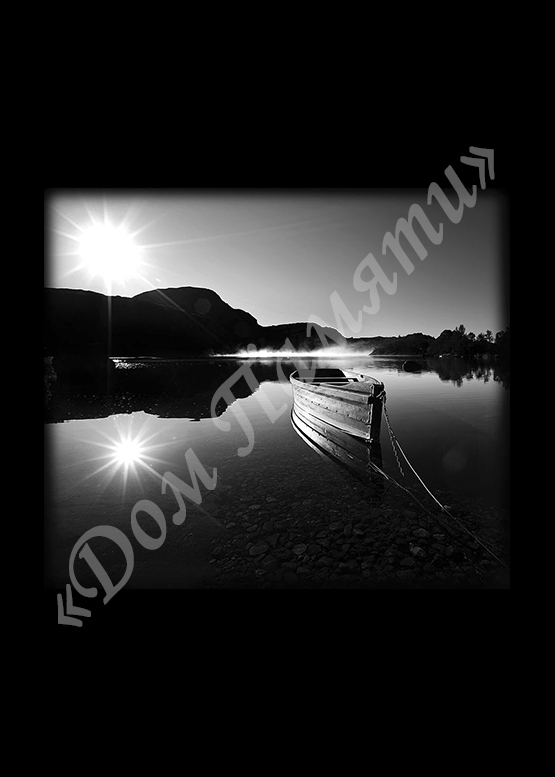 Ручная и машинная граверовка природы на граните - ПРР016