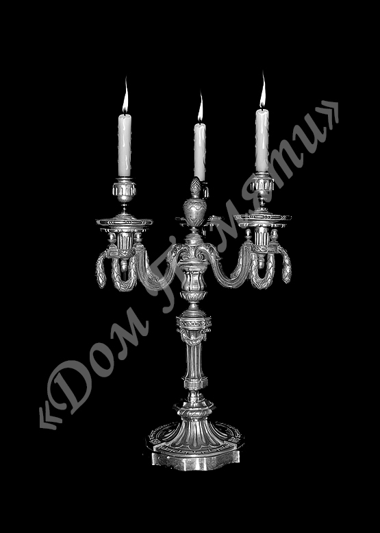 Ручная и машинная граверовка свечей на граните - СВЕ004