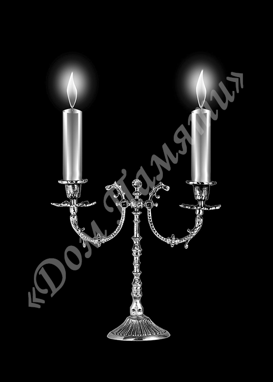 Ручная и машинная граверовка свечей на граните - СВЕ012