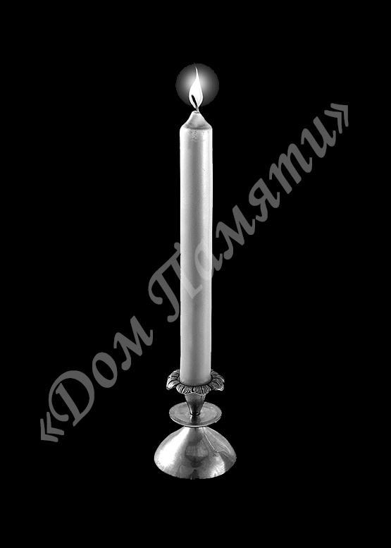 Ручная и машинная граверовка свечей на граните - СВЕ014