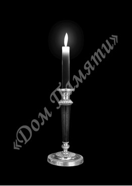 Ручная и машинная граверовка свечей, Свеча модель - СВЕ018 Ручная и машинная граверовка свечей, Свеча модель - СВЕ018