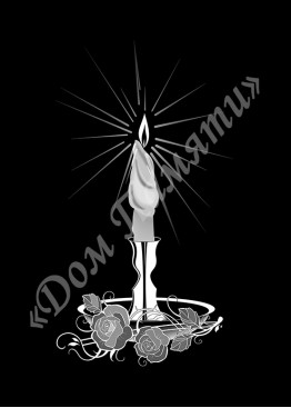 Ручная и машинная граверовка свечей, Свеча модель - СВЕ023 Ручная и машинная граверовка свечей, Свеча модель - СВЕ023